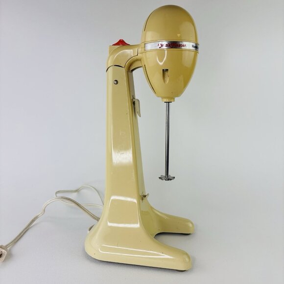 1960s Hamilton Beach Scovill Drink Master Milkshake Maker Model 727 VTG Yellow - Picture 2 of 11